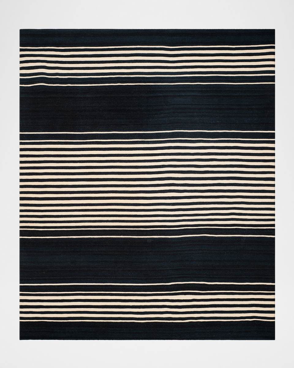 Bluff Point Stripe Hand-Woven Rug, 8' x 10'